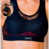 Brassière De Sport Zsport Divine 2.0 (Noir Framboise) -Hom Soldes Magasin brassiere de sport zsport divine 20 noir framboise