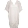 Caftan Long Lise Charmel Odyssée Cashmer (Blanc) 1 Caftan Long Lise Charmel Odyssée Cashmer (Blanc) -Hom Soldes Magasin caftan long lise charmel odyssee cashmer blanc