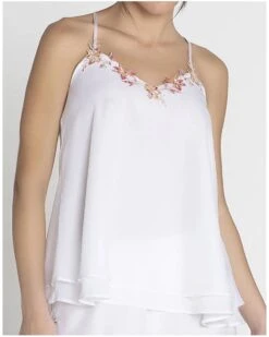 Caraco Lise Charmel Été Frivole (Blanc Frivole) 13 Caraco Lise Charmel Été Frivole (Blanc Frivole) -Hom Soldes Magasin caraco lise charmel ete frivole blanc frivole 3