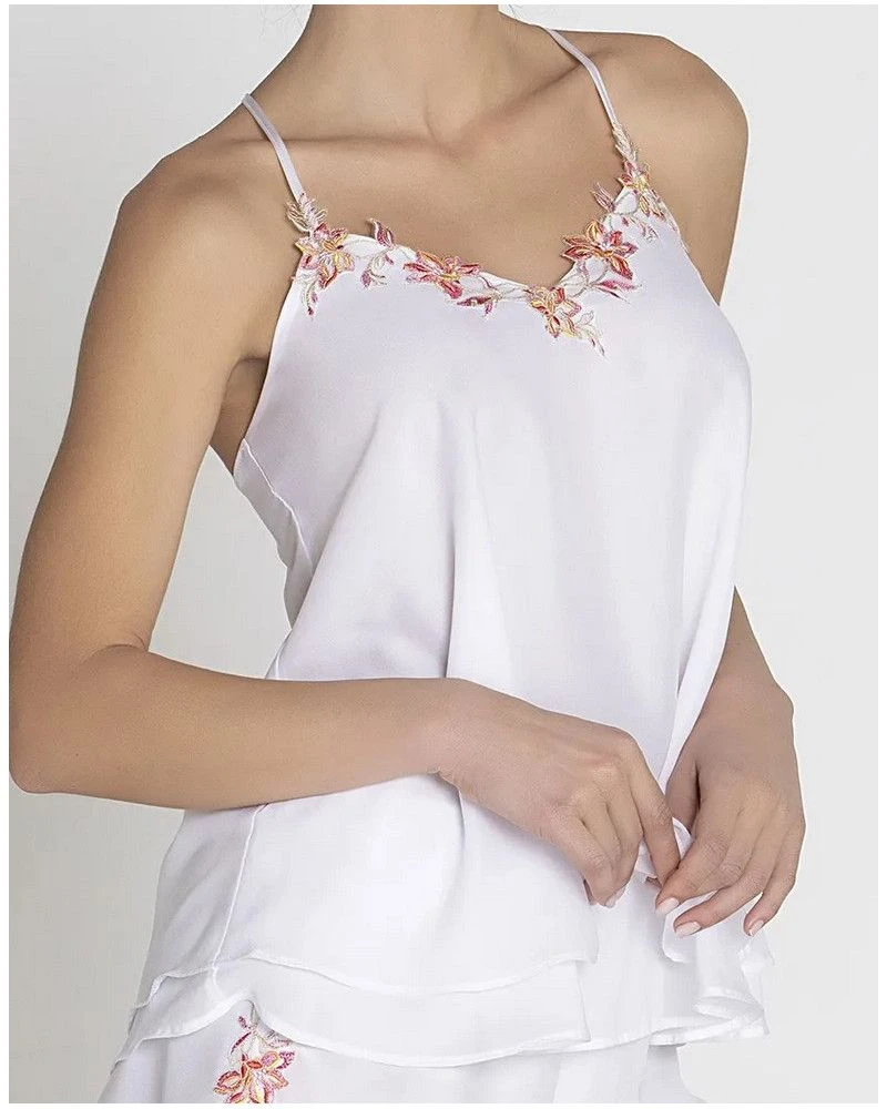 Caraco Lise Charmel Été Frivole (Blanc Frivole) 7 Caraco Lise Charmel Été Frivole (Blanc Frivole) – Image 5