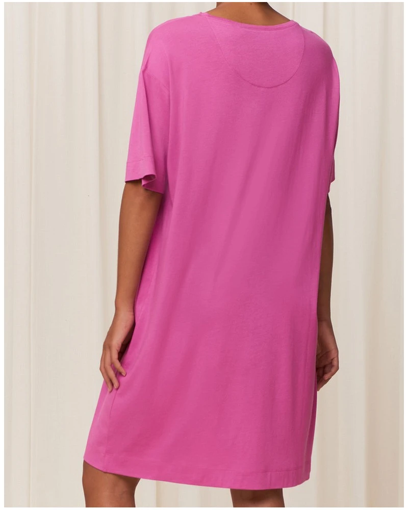 Chemise De Nuit à Manches Courtes Nuit Triumph (Rose) 4 Chemise De Nuit à Manches Courtes Nuit Triumph (Rose) – Image 2