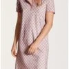 Chemise De Nuit Calida Lovely Nights 100% Coton (Rose Bud) -Hom Soldes Magasin chemise de nuit calida lovely nights 100 coton rose bud
