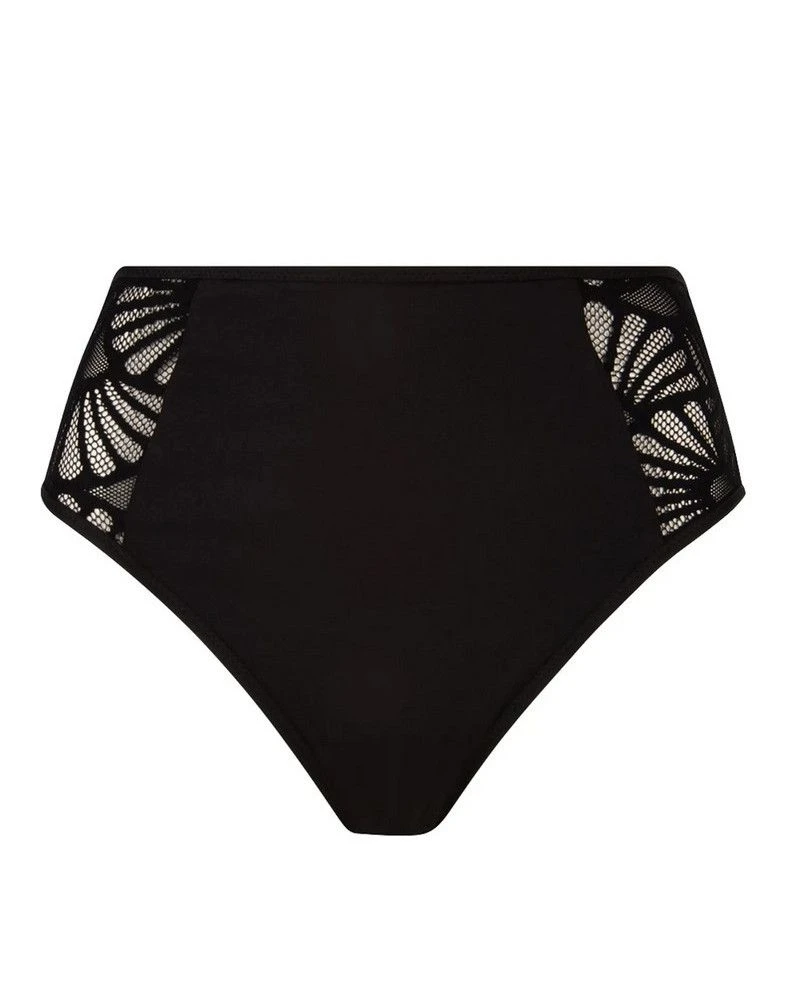 Culotte De Bain Taille Haute Antigel La Muse Dentelle (Noir) 3 Culotte De Bain Taille Haute Antigel La Muse Dentelle (Noir)