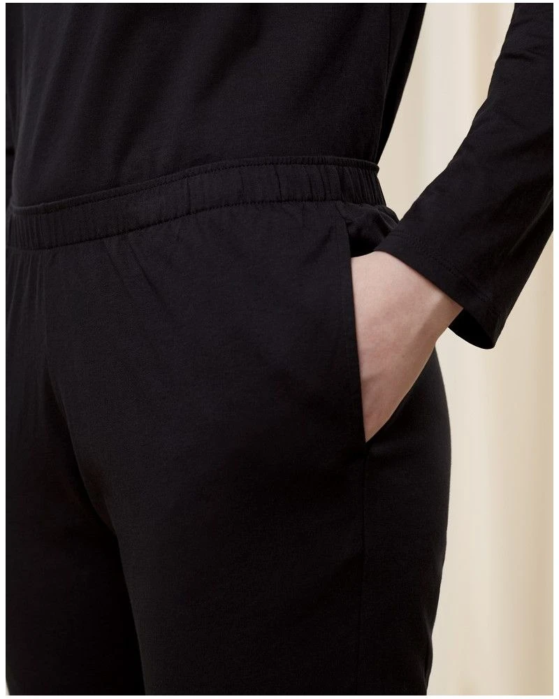 Ensemble De Pyjama 100% Coton Bio Nuit Triumph (Noir) 4 Ensemble De Pyjama 100% Coton Bio Nuit Triumph (Noir) – Image 2