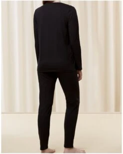 Ensemble De Pyjama 100% Coton Bio Nuit Triumph (Noir) 8 Ensemble De Pyjama 100% Coton Bio Nuit Triumph (Noir) -Hom Soldes Magasin ensemble de pyjama 100 coton bio nuit triumph noir 2