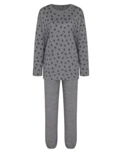 Ensemble De Pyjama Nuit Triumph (Dark Grey Melange) -Hom Soldes Magasin ensemble de pyjama nuit triumph dark grey melange 3