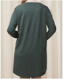 Liquette 100% Coton Bio Nuit Triumph (Smoky Green) 8 Liquette 100% Coton Bio Nuit Triumph (Smoky Green) -Hom Soldes Magasin liquette 100 coton bio nuit triumph smoky green 2