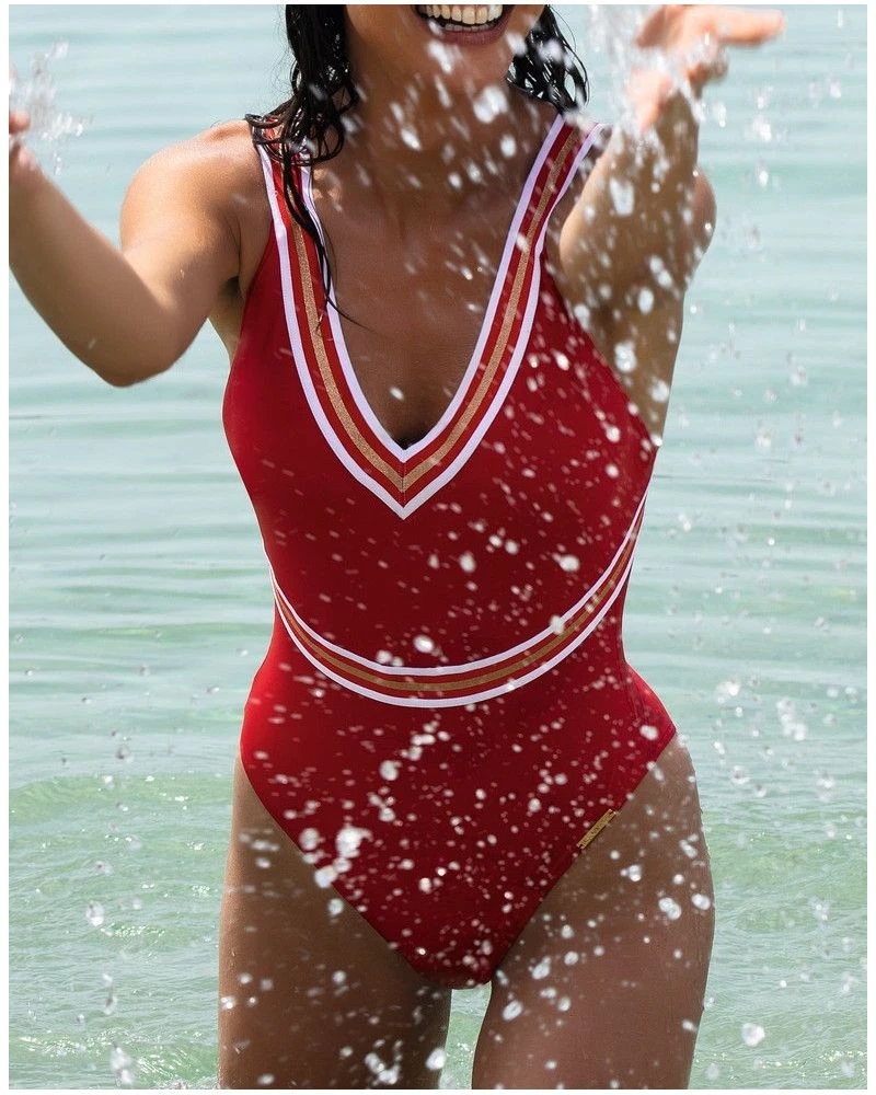 Maillot De Bain Une Pièce Nageur Maintien Lise Charmel Energie Nautique (Flamme Nautique) 6 Maillot De Bain Une Pièce Nageur Maintien Lise Charmel Energie Nautique (Flamme Nautique) – Image 4