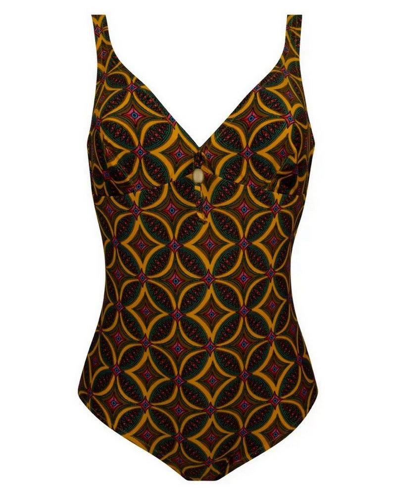 Maillot De Bain Une Pièce Sans Armature Antigel La Muse Africa (Jaune Africa) 3 Maillot De Bain Une Pièce Sans Armature Antigel La Muse Africa (Jaune Africa)
