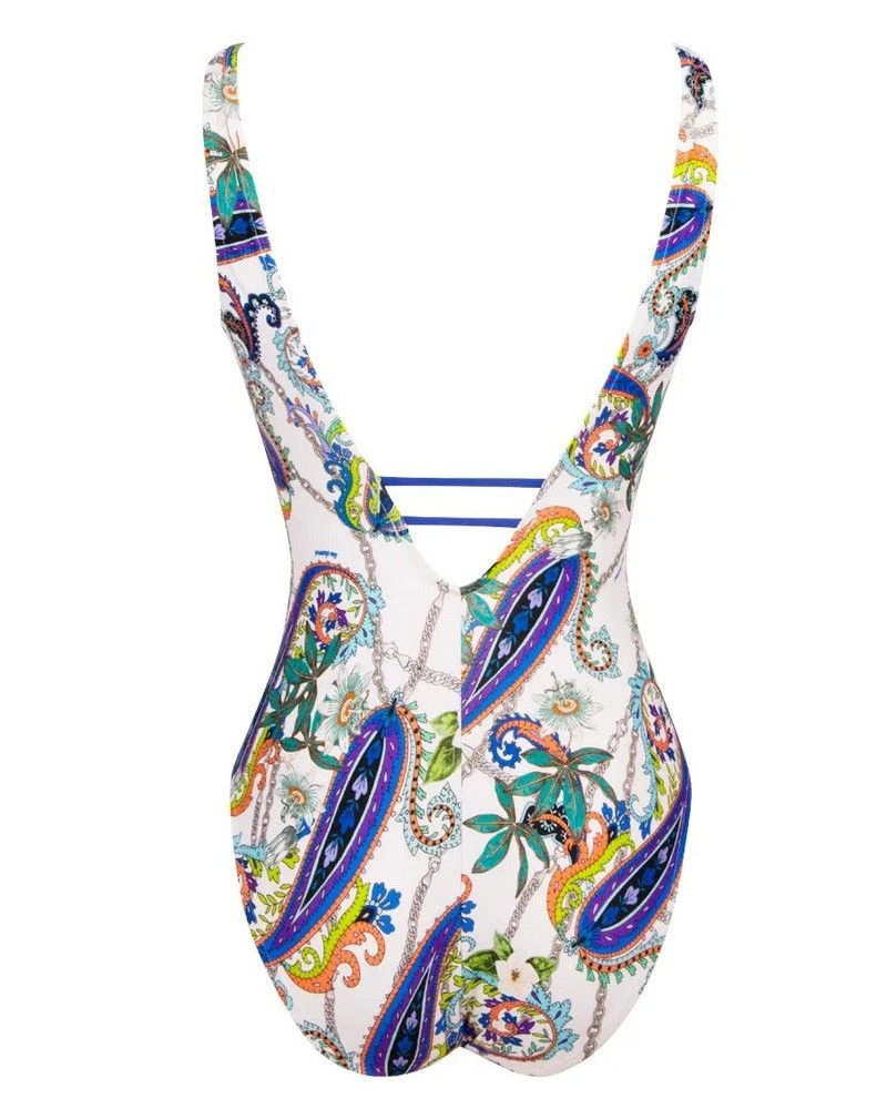 Maillot De Bain Une Pièce Sans Armature Lise Charmel Odyssée Cashmer (Bleu Cashmer) 4 Maillot De Bain Une Pièce Sans Armature Lise Charmel Odyssée Cashmer (Bleu Cashmer) – Image 2