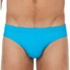Mini Slip De Bain Basique HOM Sea Life (Turquoise) 2 Mini Slip De Bain Basique HOM Sea Life (Turquoise) -Hom Soldes Magasin mini slip de bain basique hom sea life turquoise