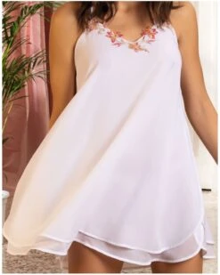 Nuisette Sexy Lise Charmel Été Frivole (Blanc Frivole)