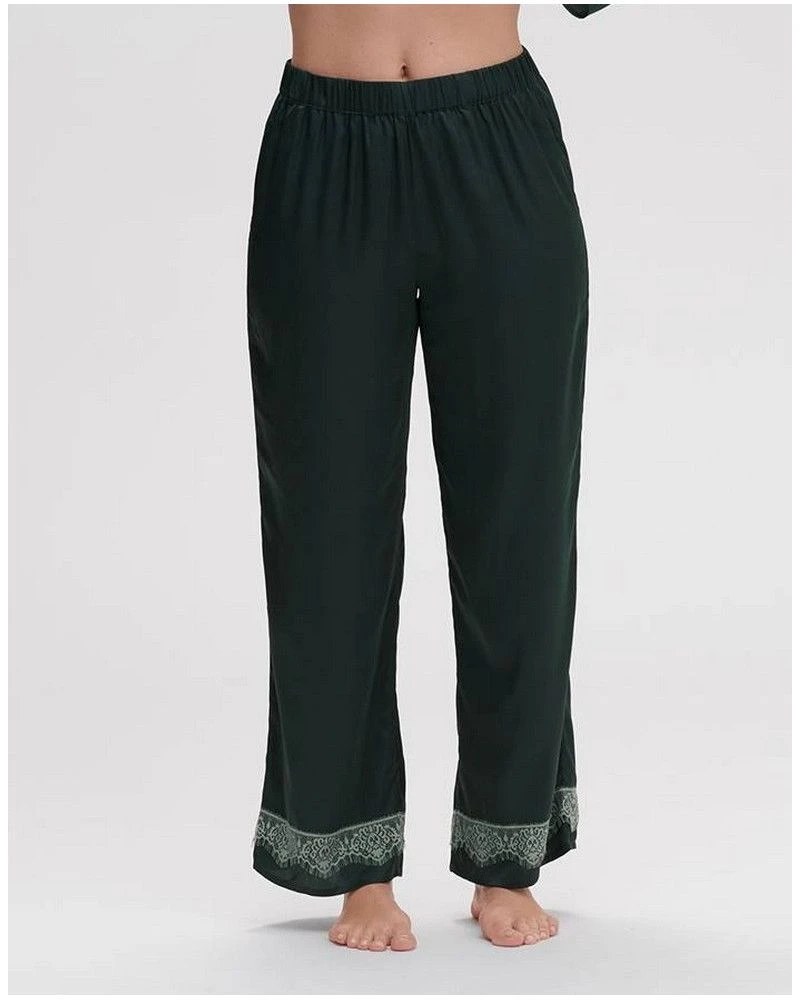 Simone Perele Pantalon Simone Pérèle Satin Secrets (Vert Kolsaï) 4 Simone Perele Pantalon Simone Pérèle Satin Secrets (Vert Kolsaï) – Image 2