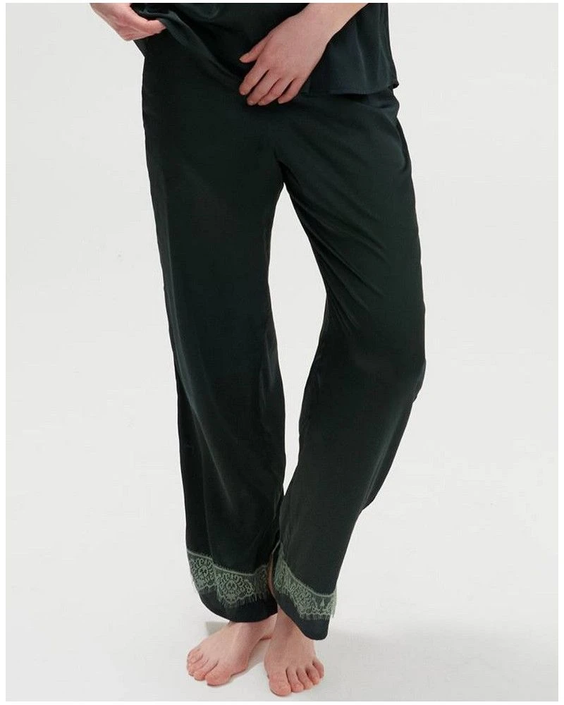 Simone Perele Pantalon Simone Pérèle Satin Secrets (Vert Kolsaï) 3 Simone Perele Pantalon Simone Pérèle Satin Secrets (Vert Kolsaï)