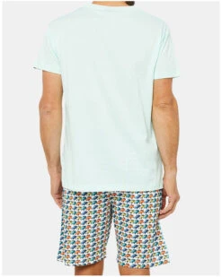 Pyjama Court PAU2CVE 100% Coton Arthur -Hom Soldes Magasin pyjama court pau2cve 100 coton arthur 3