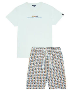 Pyjama Court PAU2CVE 100% Coton Arthur -Hom Soldes Magasin pyjama court pau2cve 100 coton arthur 4