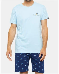 Pyjama Court PAUPALME 100% Coton Arthur