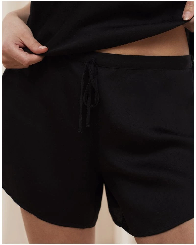 Pyjama Court Triumph Nuit (Noir) 4 Pyjama Court Triumph Nuit (Noir) – Image 2