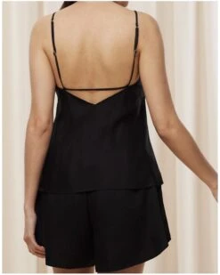 Pyjama Court Triumph Nuit (Noir) 8 Pyjama Court Triumph Nuit (Noir) -Hom Soldes Magasin pyjama court triumph nuit noir 2