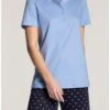 Pyjama Short Calida Night Lovers 100% Coton (Dark Lapis Blue) 1 Pyjama Short Calida Night Lovers 100% Coton (Dark Lapis Blue) -Hom Soldes Magasin pyjama short calida night lovers 100 coton dark lapis blue