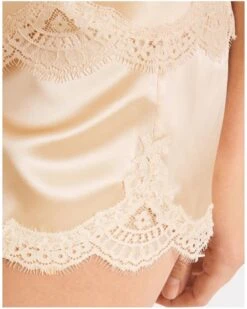 Short Aubade Toi Mon Amour 100% Soie (Blond) -Hom Soldes Magasin short aubade toi mon amour 100 soie blond 3