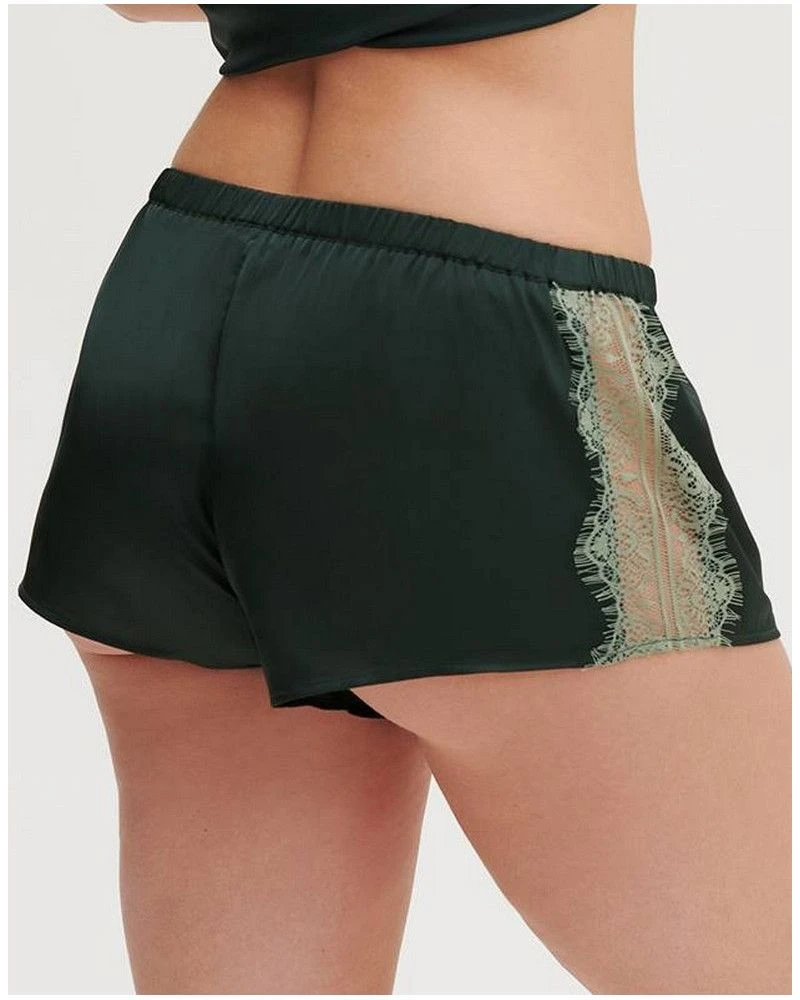 Simone Perele Short De Nuit Simone Pérèle Satin Secrets (Vert Kolsaï) 5 Simone Perele Short De Nuit Simone Pérèle Satin Secrets (Vert Kolsaï) – Image 3