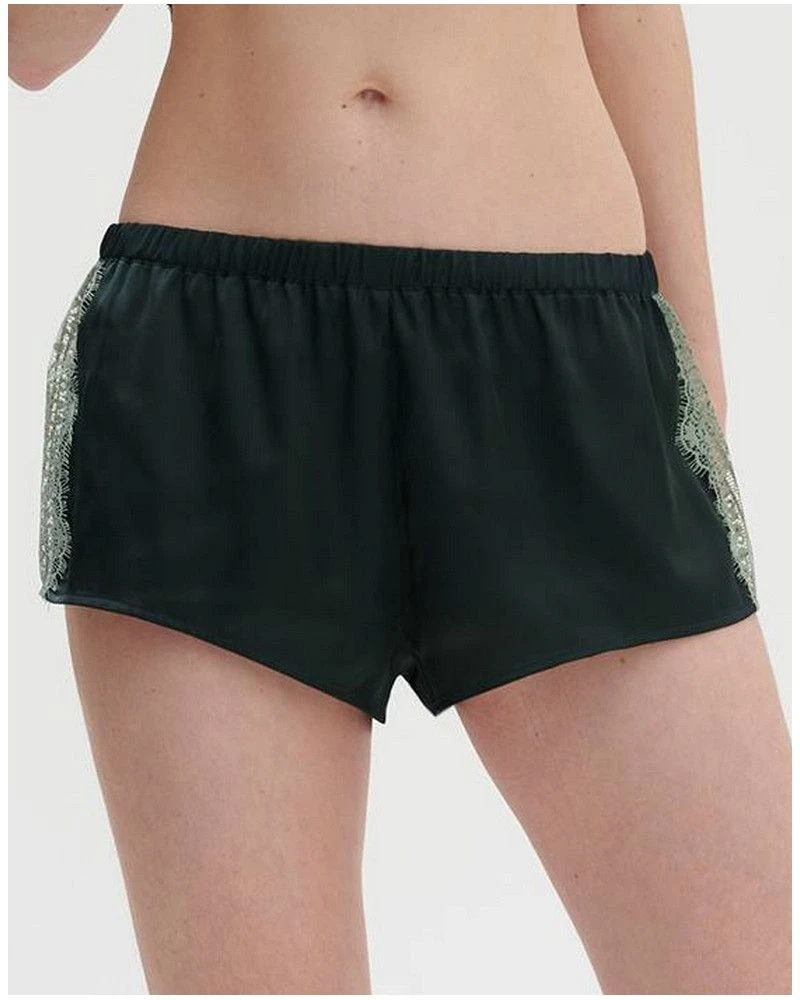 Simone Perele Short De Nuit Simone Pérèle Satin Secrets (Vert Kolsaï) 3 Simone Perele Short De Nuit Simone Pérèle Satin Secrets (Vert Kolsaï)