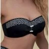 Soutien-gorge De Bain Bandeau à Coques Antigel La Muse Dolce Vita (Pois Noir) -Hom Soldes Magasin soutien gorge de bain bandeau a coques antigel la muse dolce vita pois noir