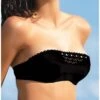 Soutien-gorge De Bain Coque Bandeau Lise Charmel Ajourage Couture (Noir) -Hom Soldes Magasin soutien gorge de bain coque bandeau lise charmel ajourage couture noir