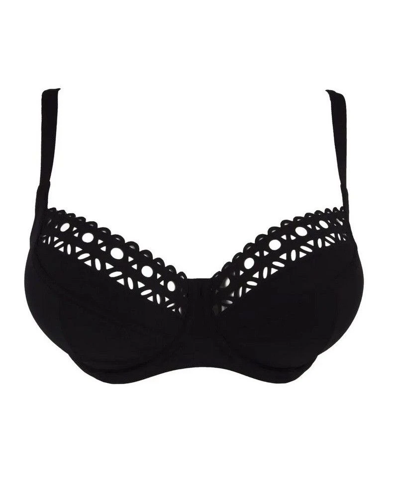 Soutien-gorge De Bain Corbeille Bonnets Profonds Lise Charmel Ajourage Couture (Noir) 5 Soutien-gorge De Bain Corbeille Bonnets Profonds Lise Charmel Ajourage Couture (Noir) – Image 3