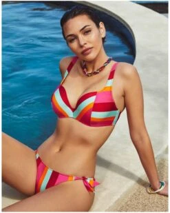 Soutien-gorge De Bain Push-up Marie Jo Bain Tenedos (Jazzy) -Hom Soldes Magasin soutien gorge de bain push up marie jo bain tenedos jazzy 2