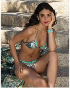 Soutien-gorge De Bain Triangle Sans Armature Lise Charmel Fleur Persane (Bronze Persanne) -Hom Soldes Magasin soutien gorge de bain triangle sans armature lise charmel fleur persane bronze persanne 1