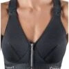 Soutien-gorge De Sport Grands Bonnets Zsport Silver - Maintien Maximum Noir