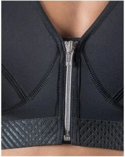 Soutien-gorge De Sport Grands Bonnets Zsport Silver - Maintien Maximum Noir -Hom Soldes Magasin soutien gorge de sport grands bonnets zsport silver maintien maximum noir 3