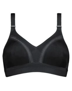 Soutien Gorge De Sport Triumph Studio Triaction Workout (Noir) -Hom Soldes Magasin soutien gorge de sport triumph studio triaction workout noir 3