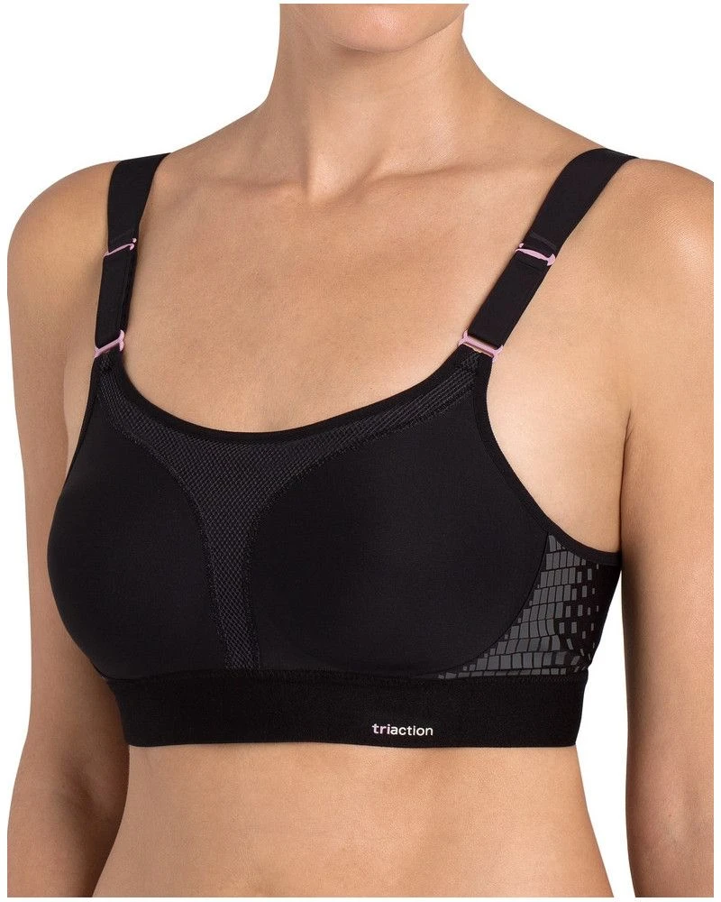 Soutien Gorge De Sport Triumph Triaction Cardio Extreme Lite (Noir) 3 Soutien Gorge De Sport Triumph Triaction Cardio Extreme Lite (Noir)