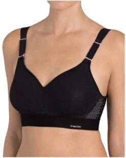 Soutien Gorge De Sport Triumph Triaction Cardio Hybrid Lite (Noir)