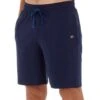 Sweat Short 100% Coton HOM Sport Lounge (Marine) -Hom Soldes Magasin sweat short 100 coton hom sport lounge marine