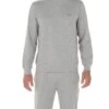 Sweatshirt Col Rond HOM Sport Lounge (Gris) -Hom Soldes Magasin sweatshirt col rond hom sport lounge gris