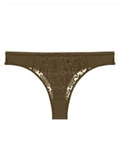 Simone Perele Tanga Simone Pérèle Amazone (Vert Nomade) -Hom Soldes Magasin tanga simone perele amazone vert nomade 2