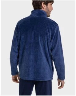 Veste Polaire à Fermeture éclair Massana Bleu -Hom Soldes Magasin veste polaire a fermeture eclair massana bleu 2